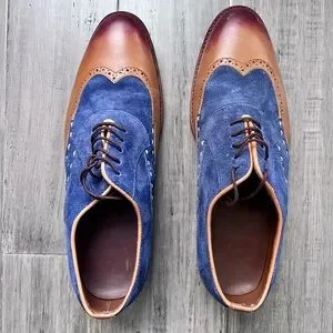 Curvento | Shoes | Curvento Genuine Leather Suede Mens Dress  display picture 2